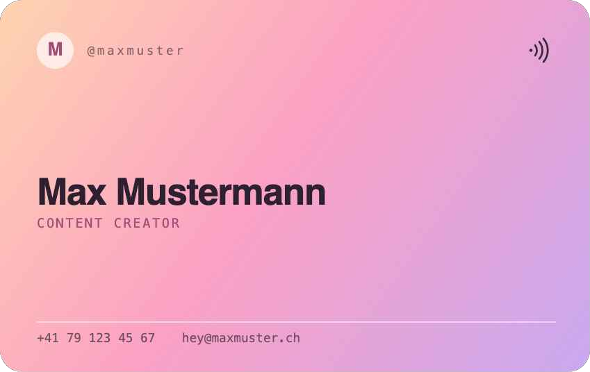 DataCard Design – Aurore