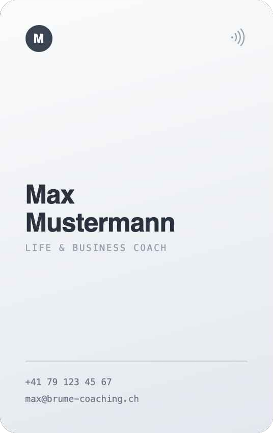 DataCard Design – Brume