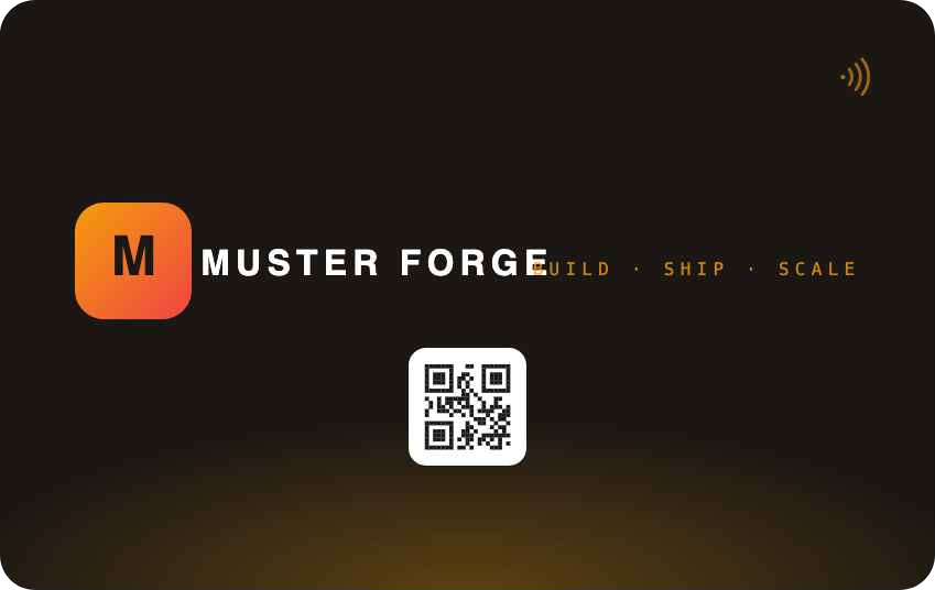 DataCard Design – Ember · Rückseite