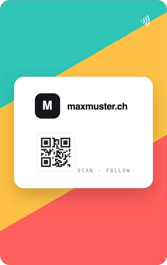 DataCard Design – Prisma · Rückseite