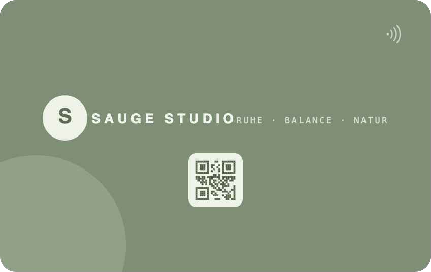 DataCard Design – Sauge · Rückseite