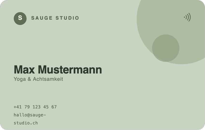 DataCard Design – Sauge